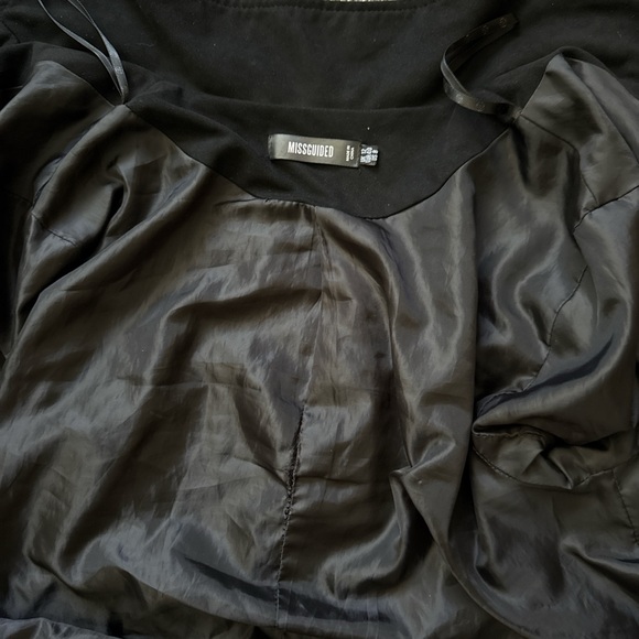 LIKE NEW MISSGUIDED SUEDE JACKET - Picture 4 of 4